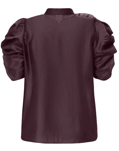 Gossia - AnnsofiGo Bluse - Bourgogne